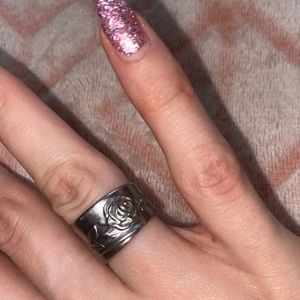 Rose spoon ring ♲︎